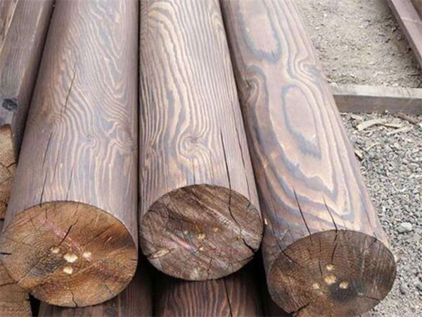 陕西碳化木圆柱